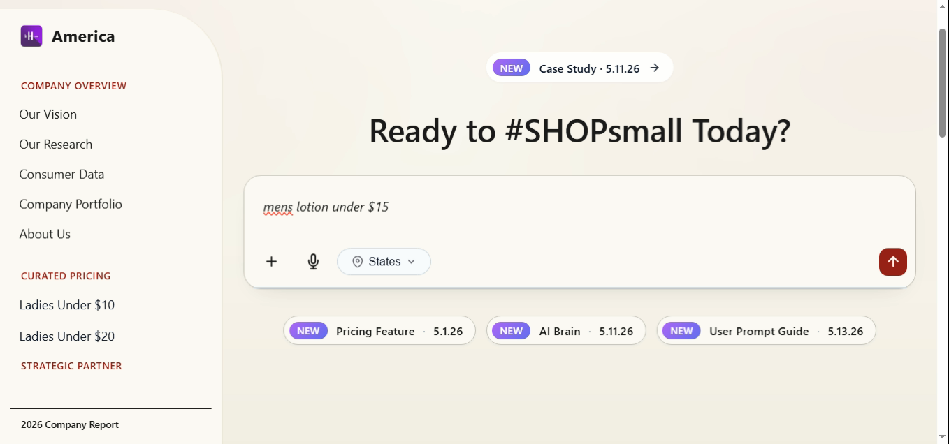 Search bar showing 'mens lotion under $15'.