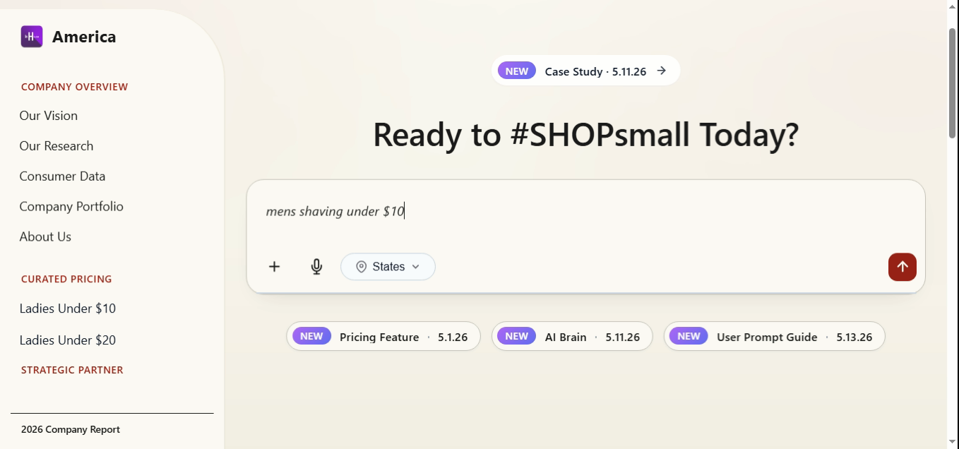 Search bar showing 'mens shaving under $10'.